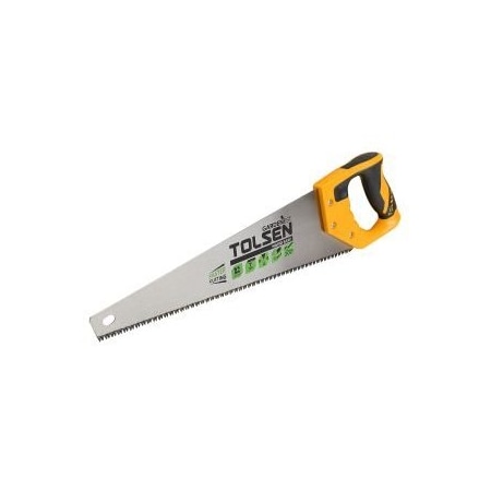 Tolsen Hand Saw 22 7TPi, Heat Treated, Teeth Protector 31073